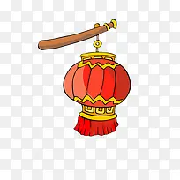 打灯笼素材