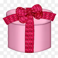 粉色蝴蝶结礼品盒