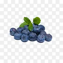 堆叠的蓝莓