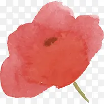 婚礼红花蓝红花瓣
