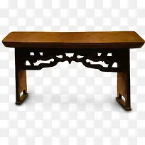 古代木制书桌