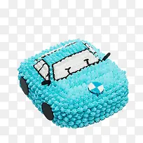 蓝色宝马汽车蛋糕