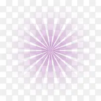 紫色梦幻光芒光束效果元素