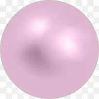 唯美粉色圆球