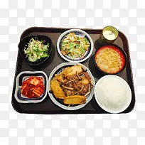 韩式泡菜拌饭套餐简餐