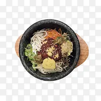 韩式石锅白米饭拌饭