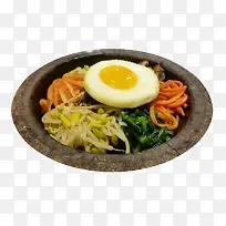 韩国料理石锅拌饭