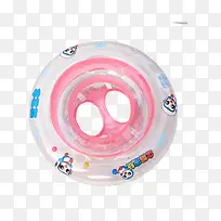 粉色圆形游泳圈设计