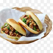 馍香肉酥陕西名吃白吉馍