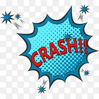 蓝色crash爆炸