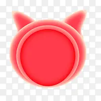 粉色创意立体可爱天猫促销