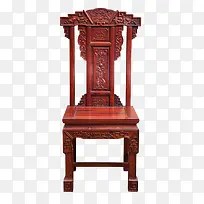 中式传统复古雕花红酸枝椅