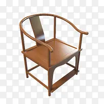 中式复古简单圈椅
