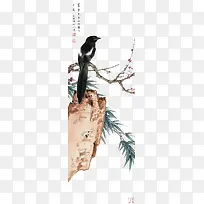 中国风喜鹊