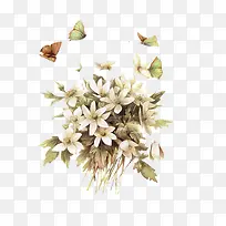 手绘花束