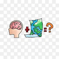 大脑和一张地图