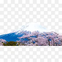 日本富士雪山