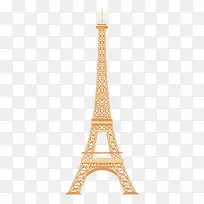 一座精致的巴黎铁塔