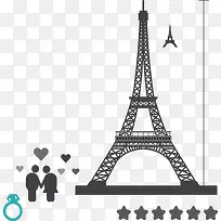 巴黎铁塔爱情见证