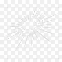 放射光圈光线框透明png