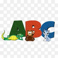 动物和字母ABC
