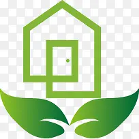 绿色房屋交易标识设计