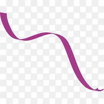 紫色飘舞的丝带双11
