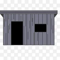 矢量对称的小木屋