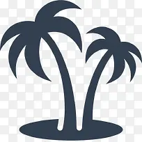 椰子树大图简单