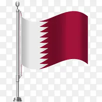 卡塔尔国旗免扣素材
