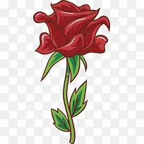 精美红色玫瑰设计