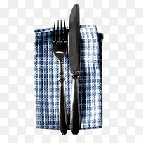 刀叉餐桌布