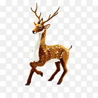 圣诞节日小鹿装饰