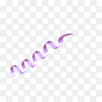 紫色卷带
