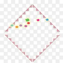 花朵方块
