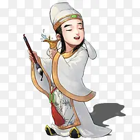 大话西游2卡通书生