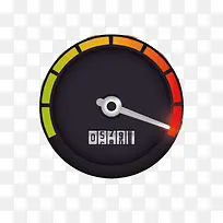 格子速度表高清免扣素材