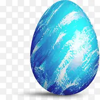 复活节美丽水彩彩蛋
