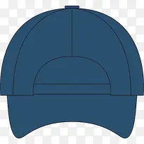 蓝色棒球帽png图
