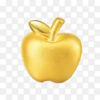 金子做成的苹果素材