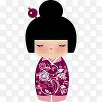 日本娃娃女孩Japanese-dolls-icons
