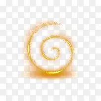 炫光炫酷金色光效元素