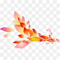 酷炫花瓣喷溅素材