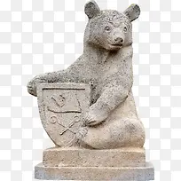 熊的雕塑