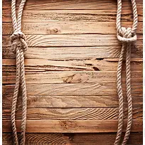 麻绳与木板