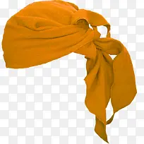 黄色头巾