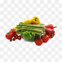 各种不同的蔬菜组合