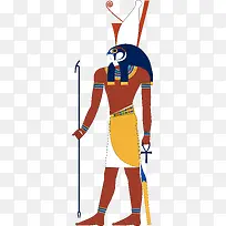 埃及古画素材免抠图形