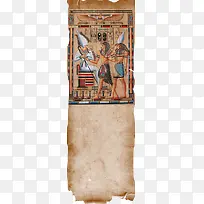 埃及古画素材免抠图片