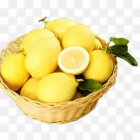 新鲜柠檬果